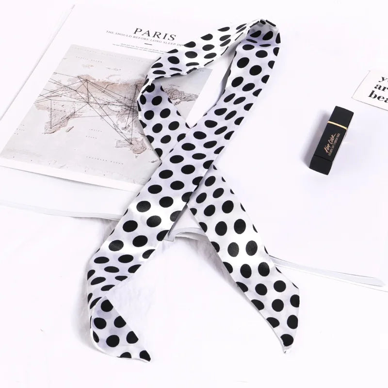 Silky Twilly Scarf – Bag Handle Wrap & Versatile Style Accent