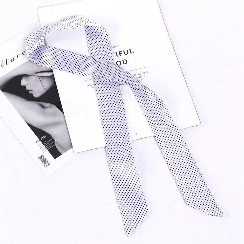 Silky Twilly Scarf – Bag Handle Wrap & Versatile Style Accent