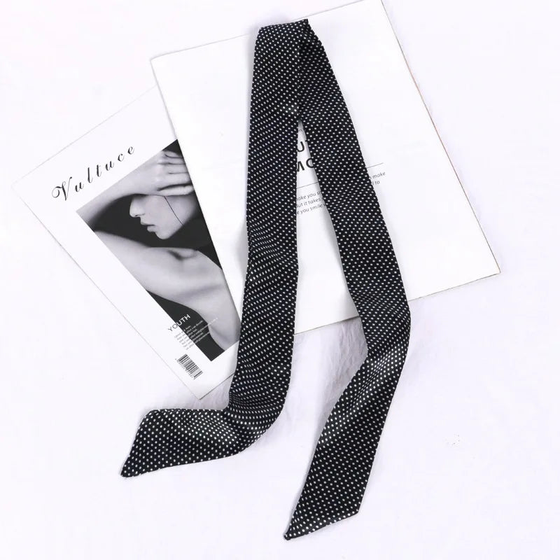 Silky Twilly Scarf – Bag Handle Wrap & Versatile Style Accent