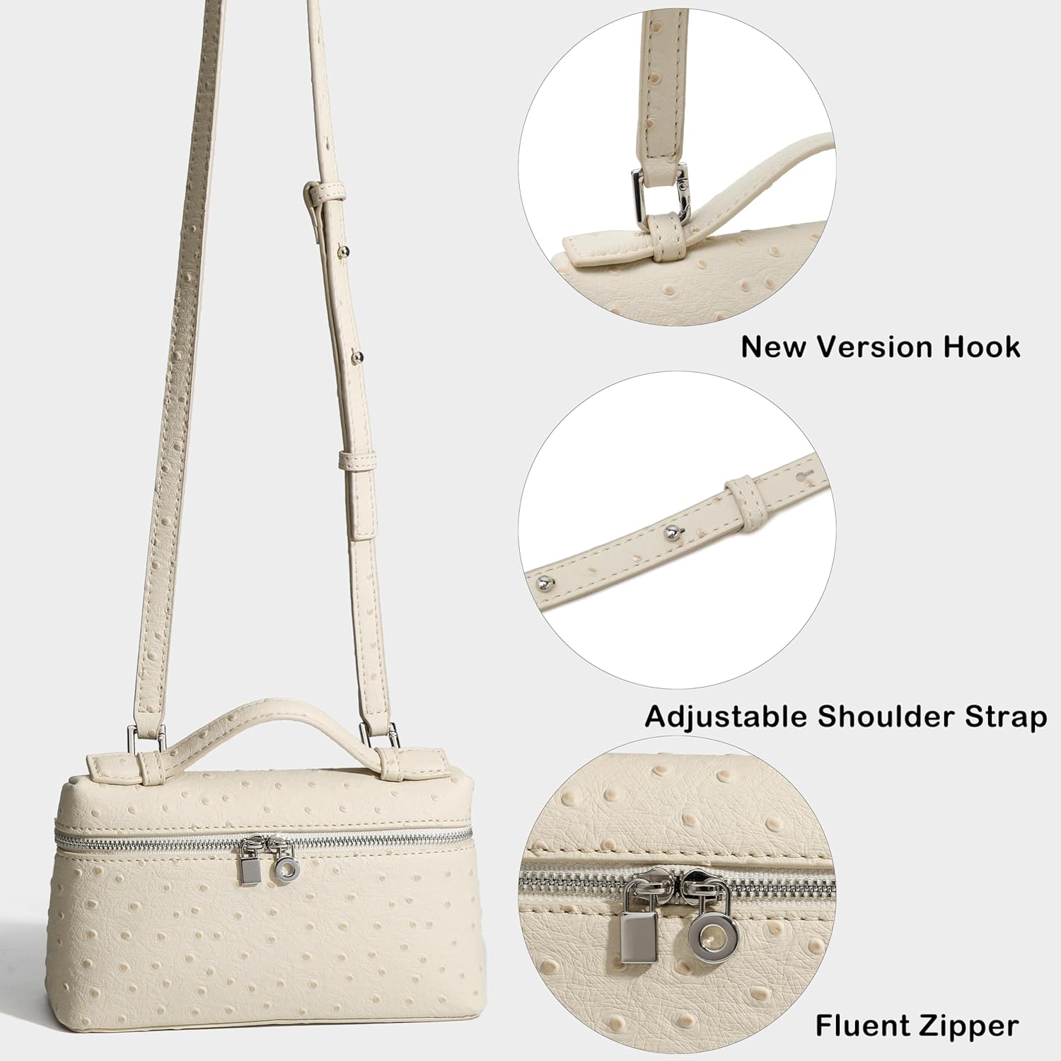 Gigi Ostrich Mini Bag