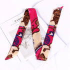 Silky Twilly Scarf – Bag Handle Wrap & Versatile Style Accent