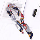 Silky Twilly Scarf – Bag Handle Wrap & Versatile Style Accent