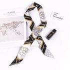 Silky Twilly Scarf – Bag Handle Wrap & Versatile Style Accent