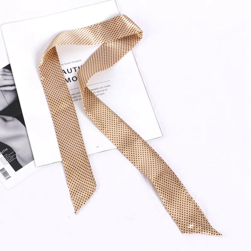 Silky Twilly Scarf – Bag Handle Wrap & Versatile Style Accent