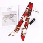 Silky Twilly Scarf – Bag Handle Wrap & Versatile Style Accent
