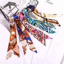 Silky Twilly Scarf – Bag Handle Wrap & Versatile Style Accent