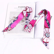 Silky Twilly Scarf – Bag Handle Wrap & Versatile Style Accent