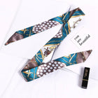 Silky Twilly Scarf – Bag Handle Wrap & Versatile Style Accent