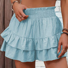 Flirty Ruffle Skort – Lightweight Summer Skirt with Built-In Shorts for Women