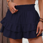 Flirty Ruffle Skort – Lightweight Summer Skirt with Built-In Shorts for Women