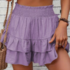 Flirty Ruffle Skort – Lightweight Summer Skirt with Built-In Shorts for Women